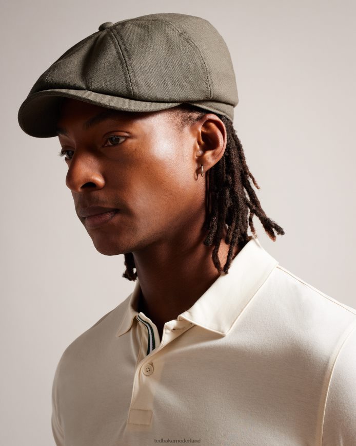 Ted Baker Fosster jongenshoed van linnenmix olijf accessoires Heren 6R02N1850