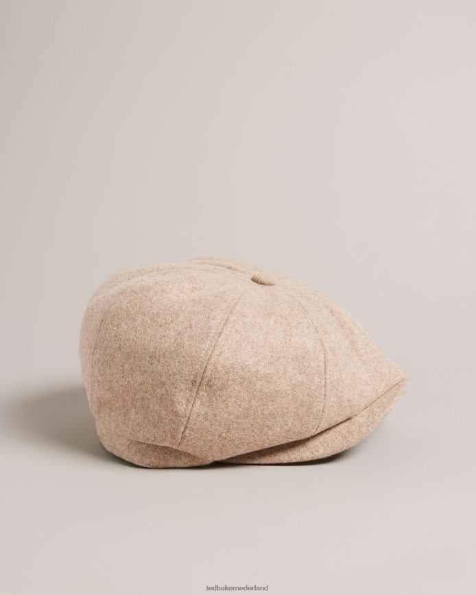 Ted Baker Lucasss jongenspet van wolmix kameel accessoires Heren 6R02N1814