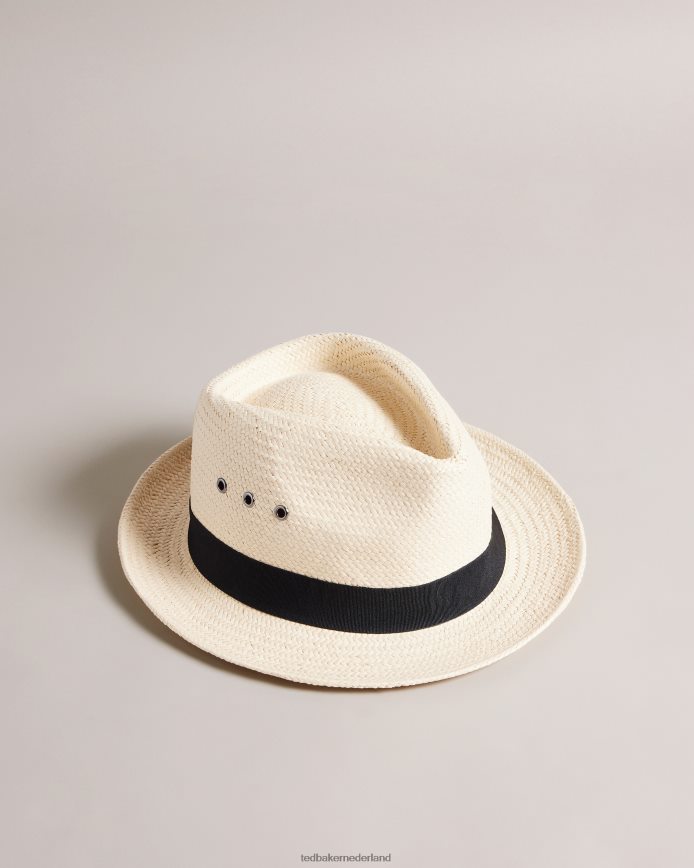 Ted Baker aydinn trilby van stro natuurlijk accessoires Heren 6R02N1874