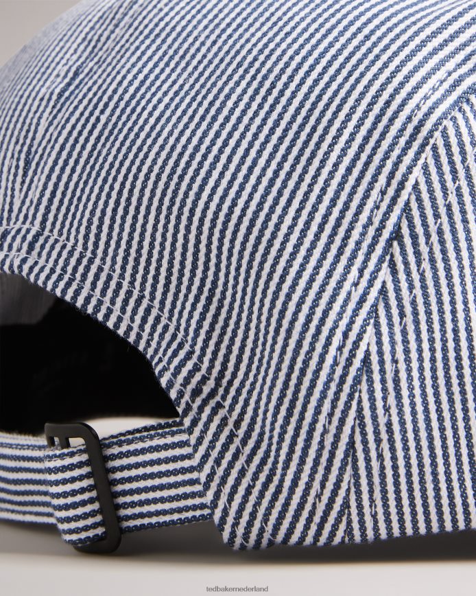 Ted Baker declann pet met krijtstreep grijs accessoires Heren 6R02N2010