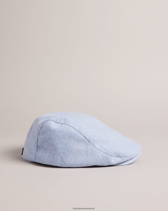 Ted Baker drakee platte pet lichtblauw accessoires Heren 6R02N1899