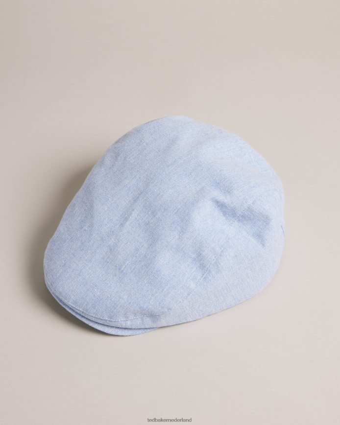 Ted Baker drakee platte pet lichtblauw accessoires Heren 6R02N1899