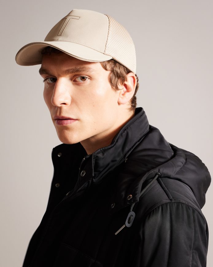 Ted Baker ehtanee mesh achterkant kameel accessoires Heren 6R02N1806