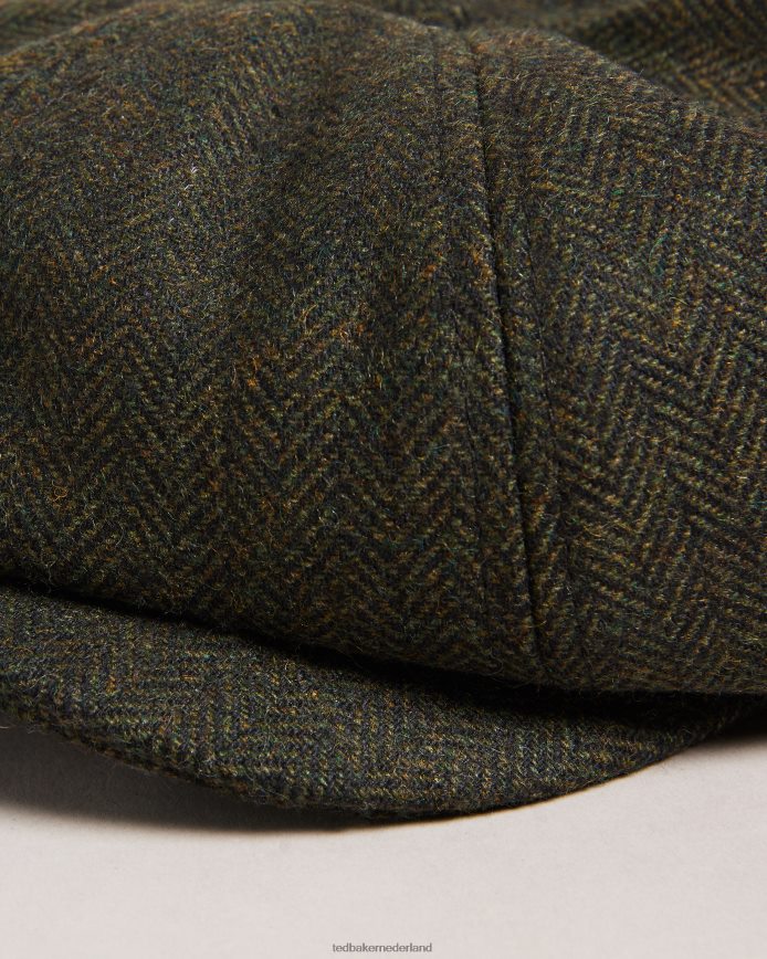 Ted Baker olliii jongenshoed van wolvilt khaki accessoires Heren 6R02N1810