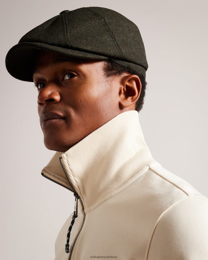 Ted Baker olliii jongenshoed van wolvilt khaki accessoires Heren 6R02N1810