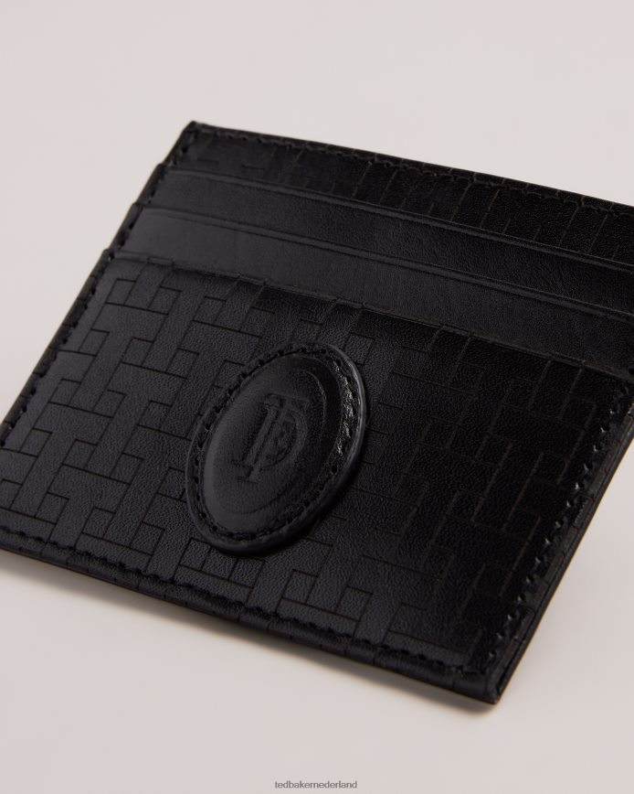 Ted Baker tobies t monogram kaarthouder zwart accessoires Heren 6R02N1971