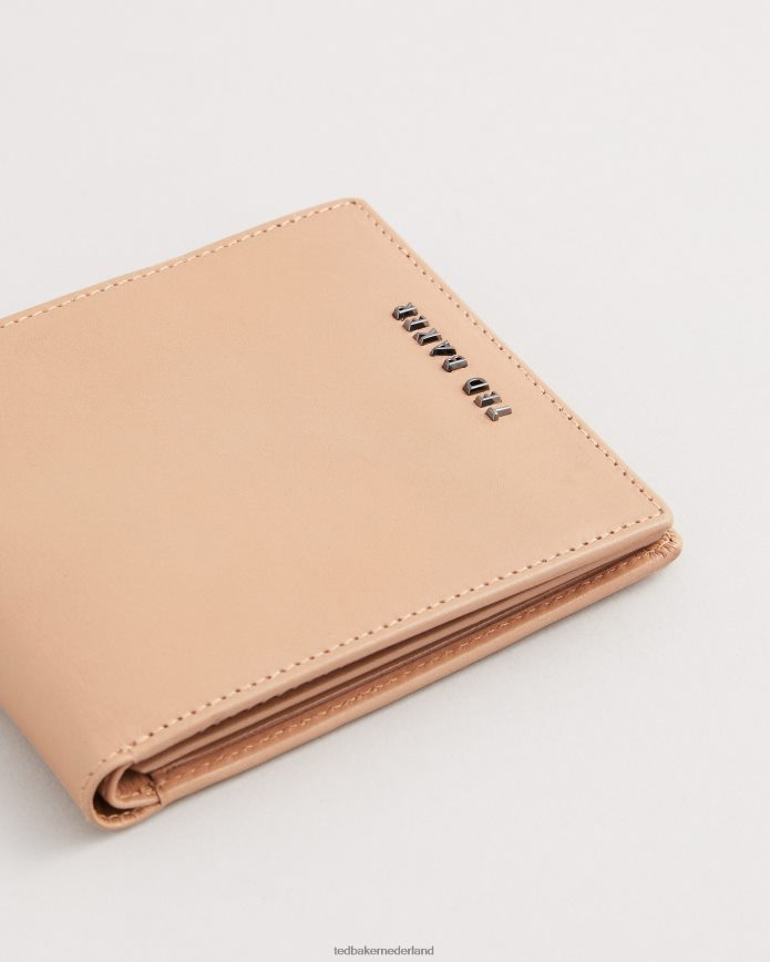 Ted Baker Sammed gevouwen leren portemonnee natuurlijk accessoires Heren 6R02N2076