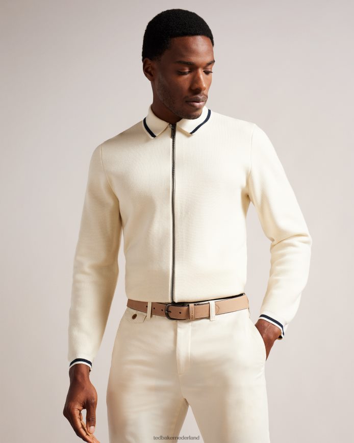 Ted Baker Grisham leren riem bruin accessoires Heren 6R02N1832