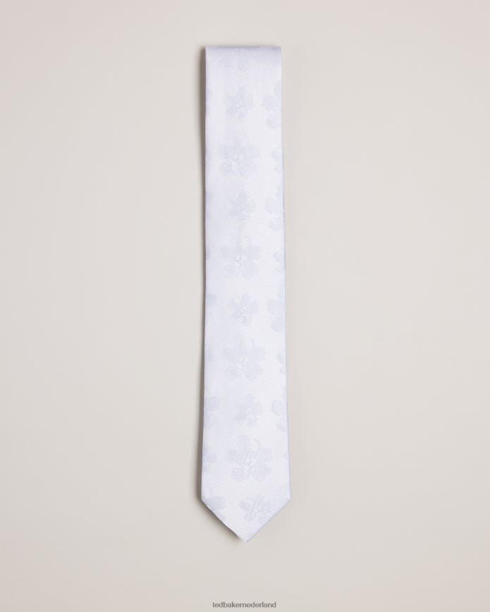 Ted Baker berel magnolia jacquard stropdas blauw accessoires Heren 6R02N2045