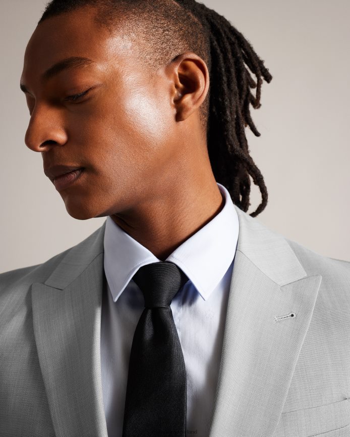 Ted Baker Byronj scheerwollen blazer lichtgrijs kleding Heren 6R02N1368