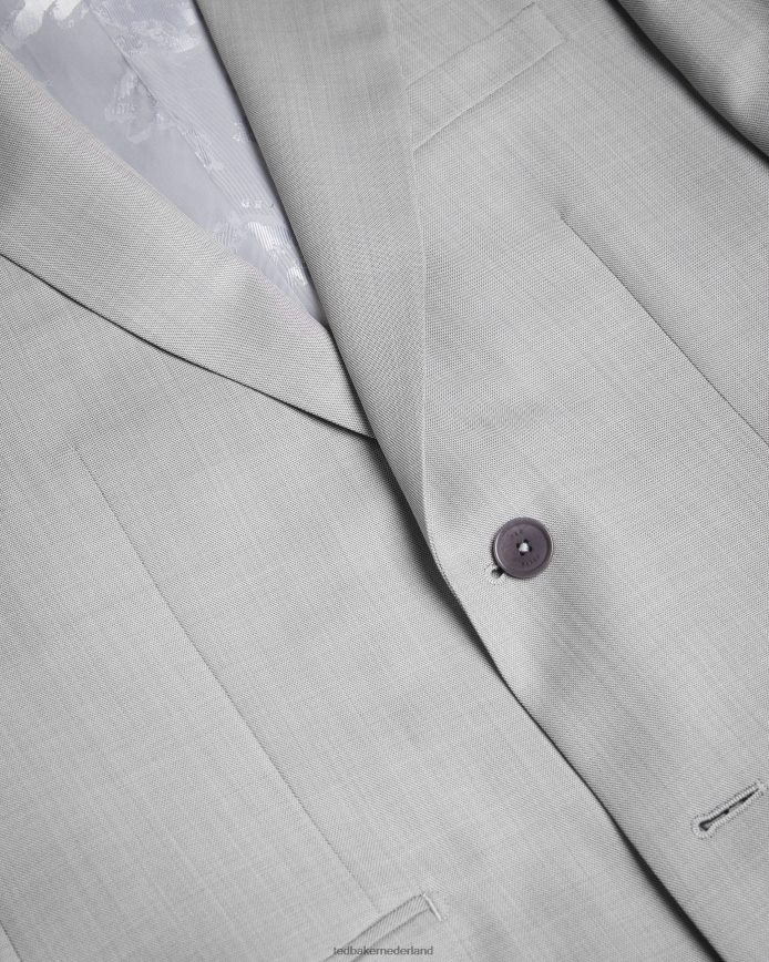 Ted Baker Byronj scheerwollen blazer lichtgrijs kleding Heren 6R02N1368