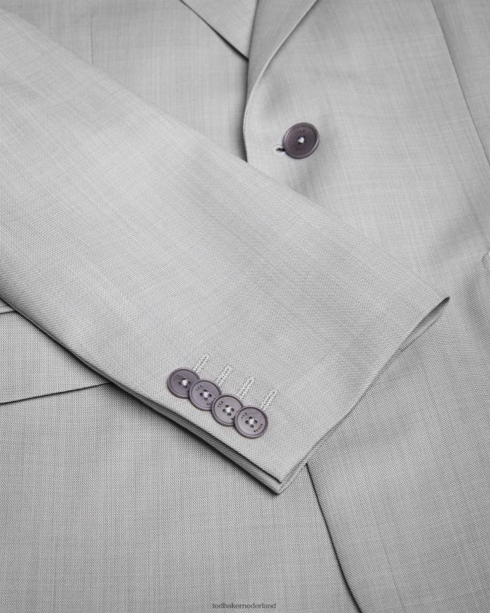 Ted Baker Byronj scheerwollen blazer lichtgrijs kleding Heren 6R02N1368