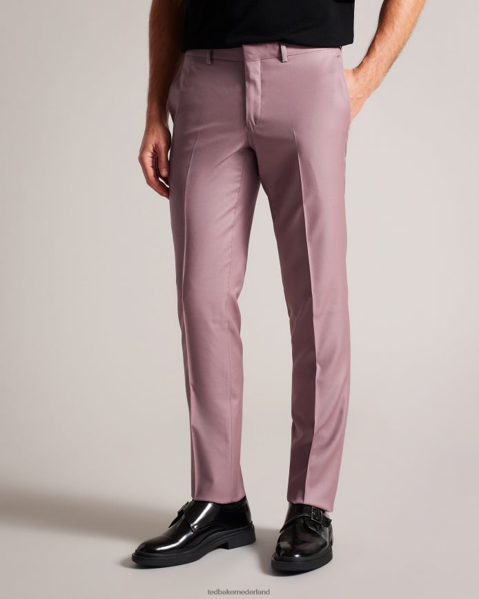 Ted Baker Ignacet pantalon van puur wol roze kleding Heren 6R02N1552