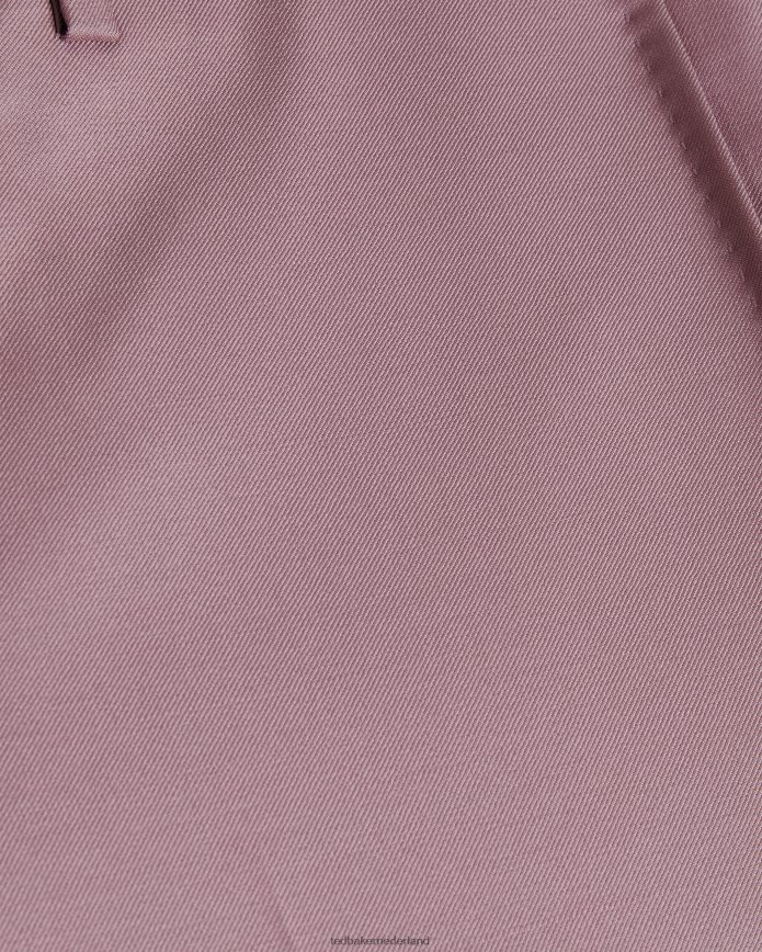 Ted Baker Ignacet pantalon van puur wol roze kleding Heren 6R02N1552