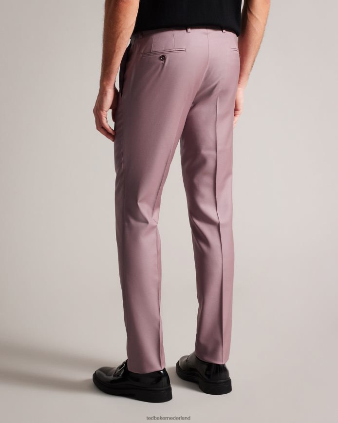 Ted Baker Ignacet pantalon van puur wol roze kleding Heren 6R02N1552