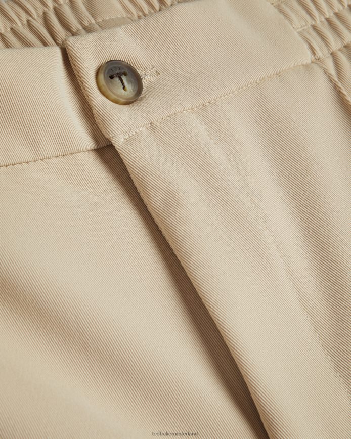 Ted Baker Rodny Irvine slim-fit elastische broek steen kleding Heren 6R02N1503