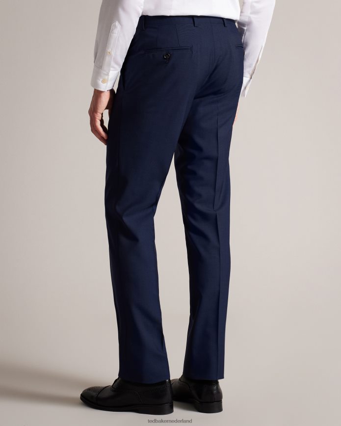 Ted Baker jvtrsbl slim-fit pantalon brt-blauw kleding Heren 6R02N1420