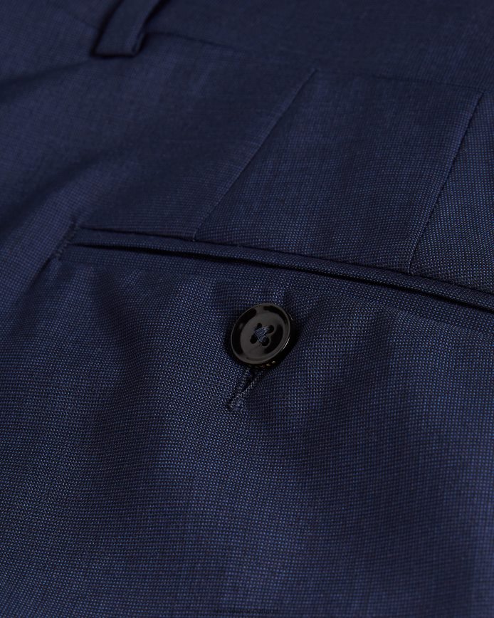 Ted Baker jvtrsbl slim-fit pantalon brt-blauw kleding Heren 6R02N1420