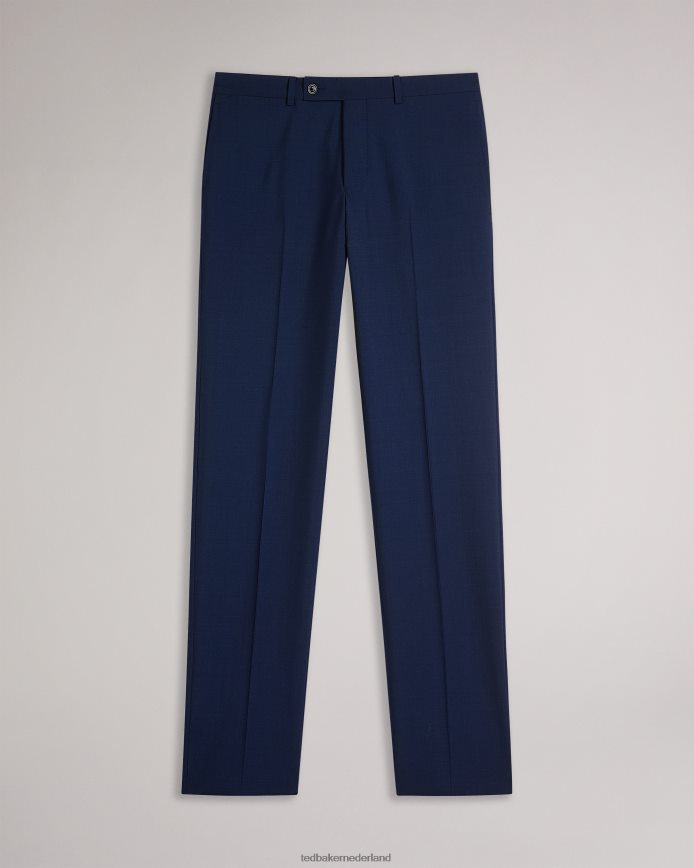 Ted Baker jvtrsbl slim-fit pantalon brt-blauw kleding Heren 6R02N1420