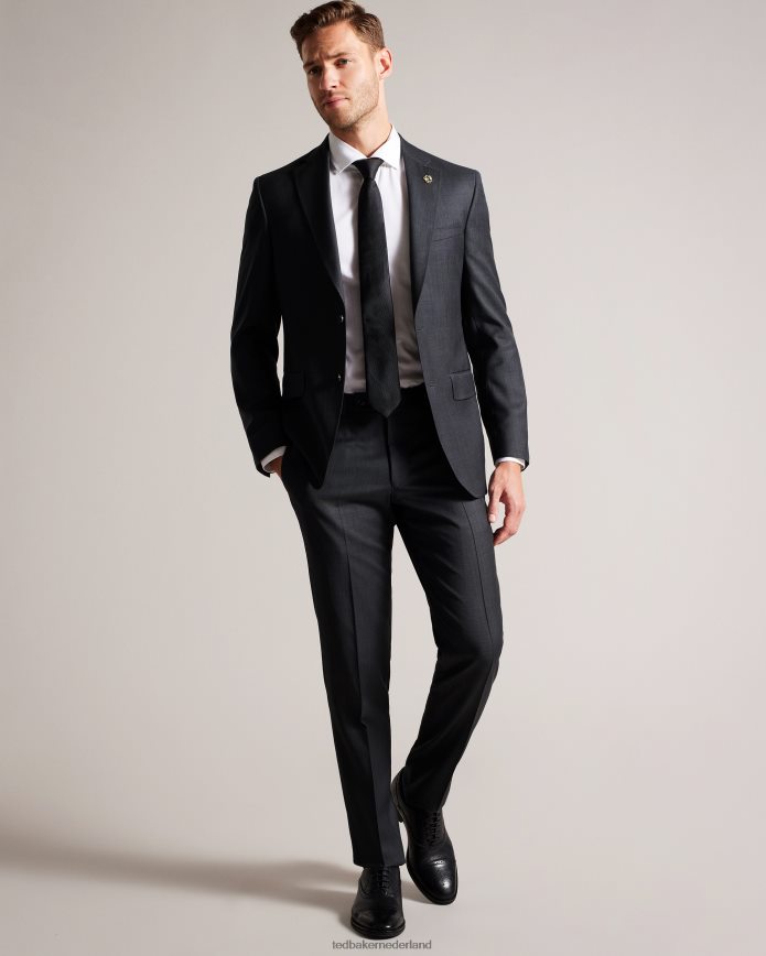 Ted Baker jvtrsbl slim-fit pantalon grijs kleding Heren 6R02N1495
