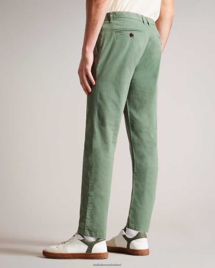 Ted Baker genay slanke chino olijf kleding Heren 6R02N1575