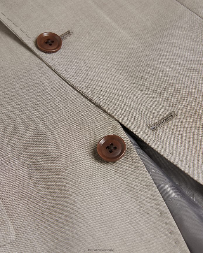 Ted Baker alconaj colbert van zuiver wollen haaienleer natuurlijk kleding Heren 6R02N1569