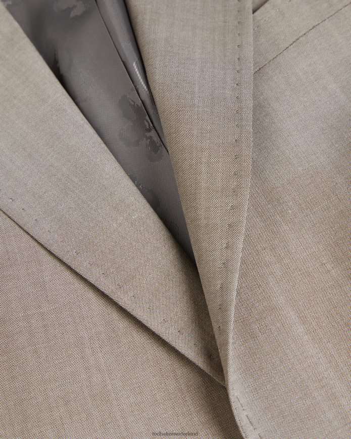 Ted Baker alconaj colbert van zuiver wollen haaienleer natuurlijk kleding Heren 6R02N1569