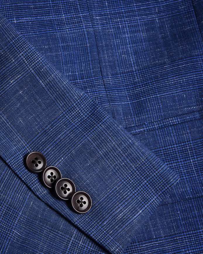 Ted Baker audenj colbert van wol en linnen marine kleding Heren 6R02N1359