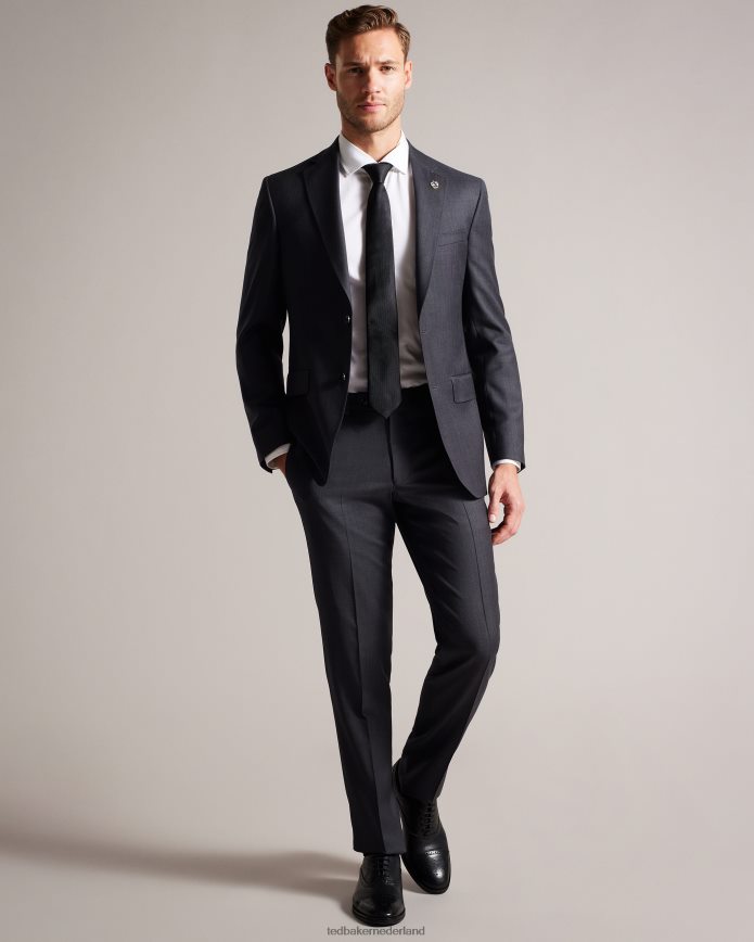 Ted Baker jvjktbl slim-fit colbert grijs kleding Heren 6R02N1447