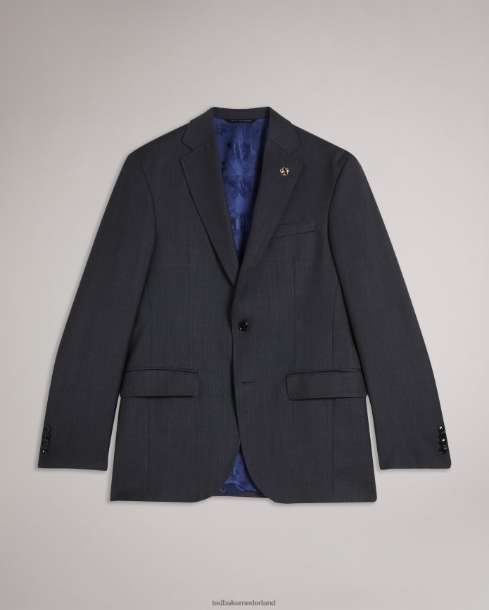 Ted Baker jvjktbl slim-fit colbert grijs kleding Heren 6R02N1447