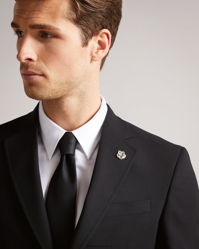 Ted Baker jvjktbl slim-fit colbert zwart kleding Heren 6R02N1386