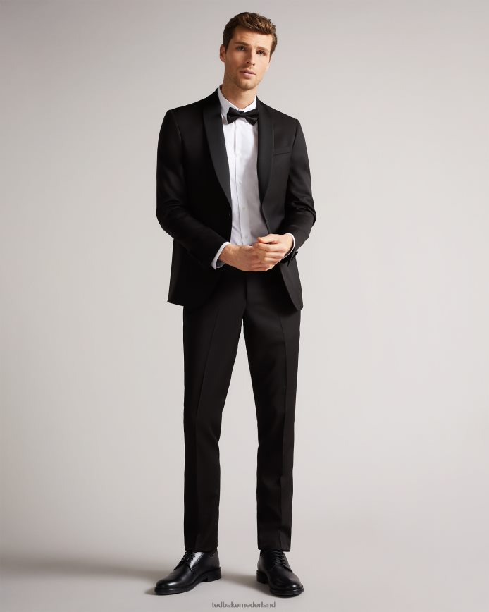 Ted Baker jvtuxj slim-fit smoking colbert zwart kleding Heren 6R02N1361