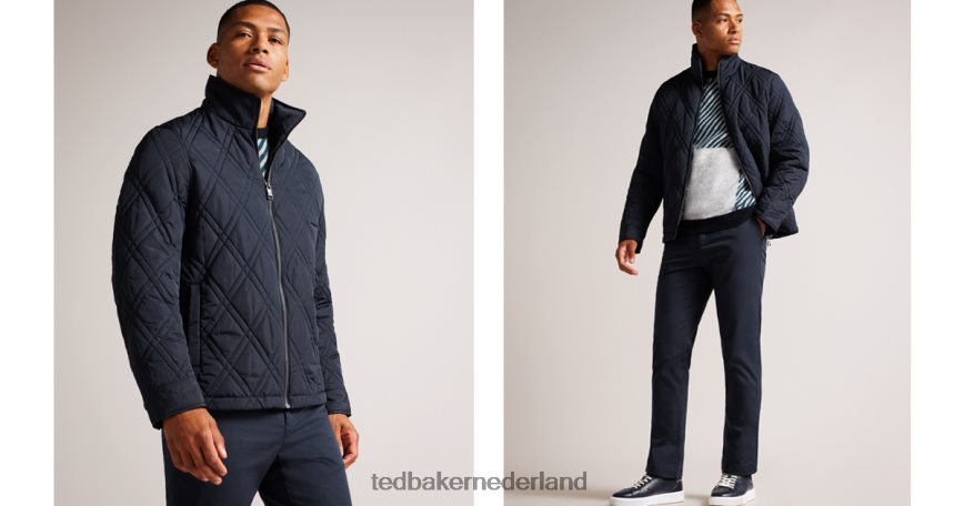 Ted Baker manby regenbestendig gewatteerd jack marine kleding Heren 6R02N1228