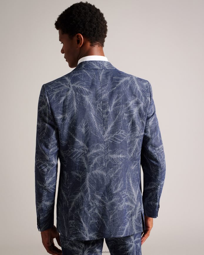 Ted Baker postoj slim-fit colbert marine kleding Heren 6R02N1599