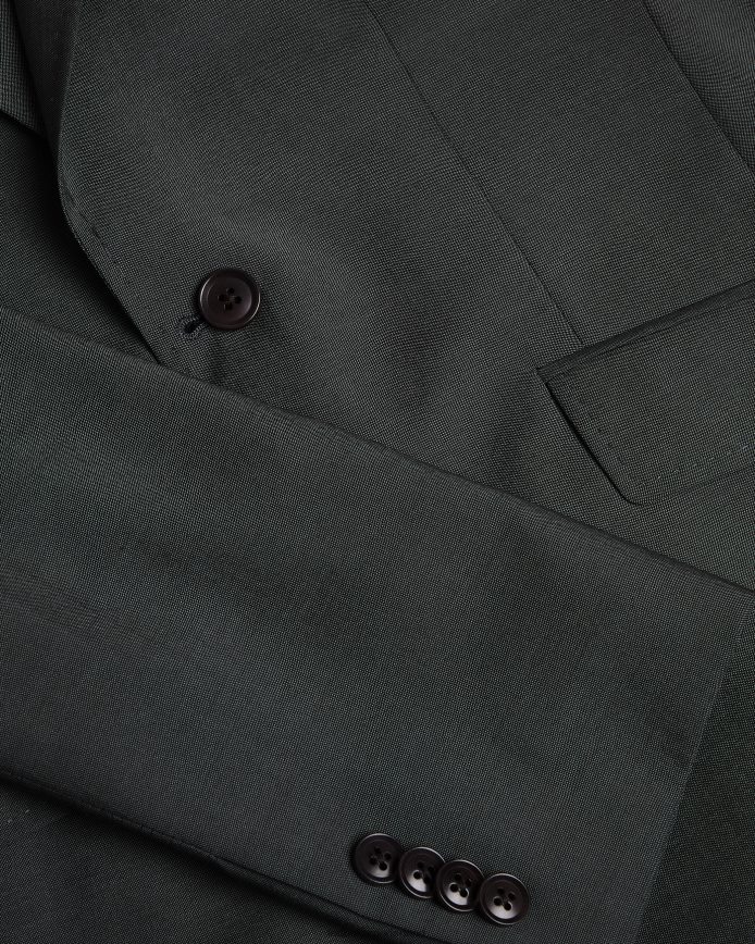 Ted Baker richanj colbert van zuiver wollen haaienleer khaki kleding Heren 6R02N1355