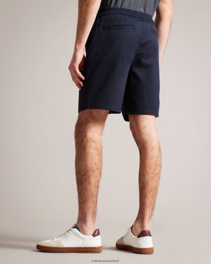 Ted Baker Creswel elastische katoenen short marine kleding Heren 6R02N1493