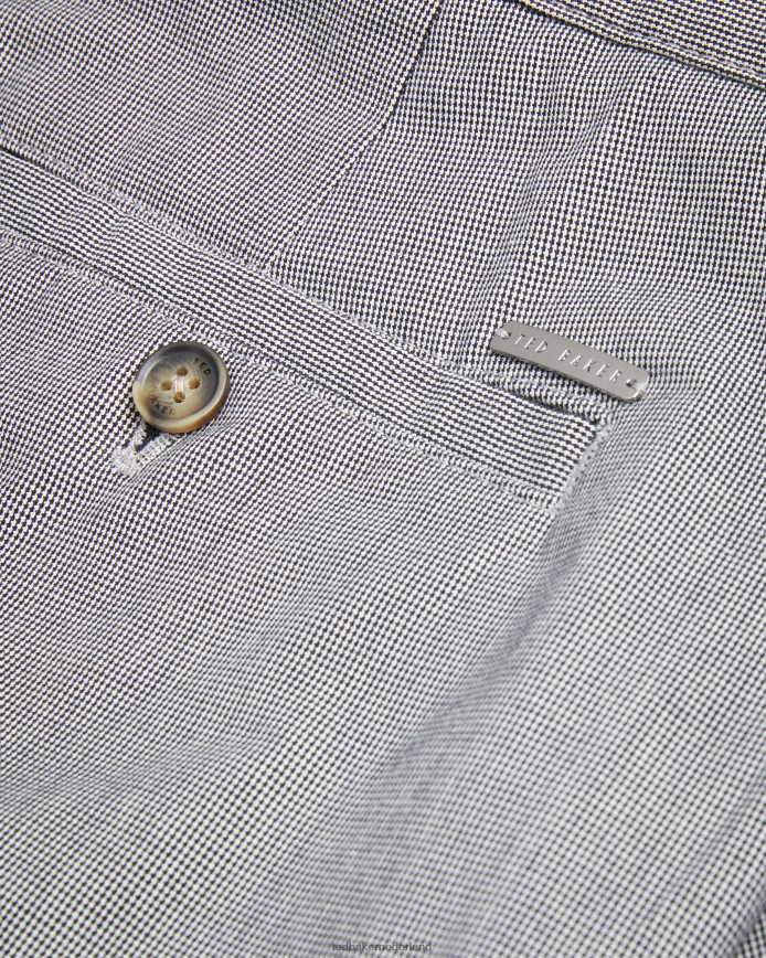 Ted Baker Tura katoenen short met normale pasvorm zwart kleding Heren 6R02N1346