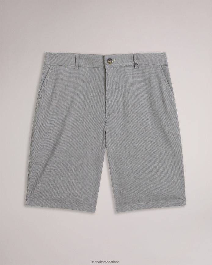 Ted Baker Tura katoenen short met normale pasvorm zwart kleding Heren 6R02N1346