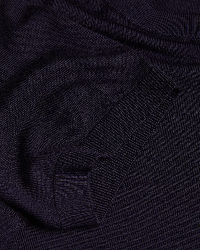 Ted Baker Senti gebreid T-shirt met korte mouwen marine kleding Heren 6R02N1591