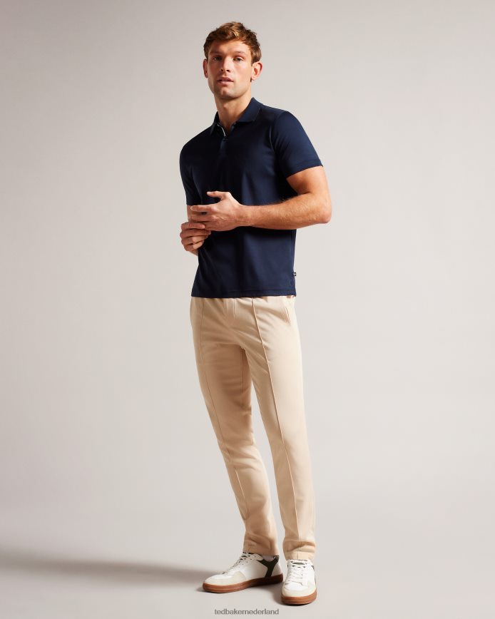 Ted Baker Zeiter slim-fit poloshirt met korte mouwen marine kleding Heren 6R02N1358