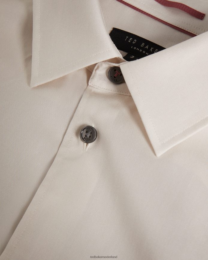 Ted Baker Bushey overhemd met botanische rand en lange mouwen natuurlijk kleding Heren 6R02N1391