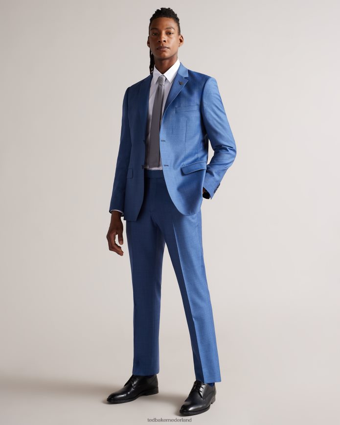 Ted Baker Holmess slim-fit overhemd met lange mouwen wit kleding Heren 6R02N1354