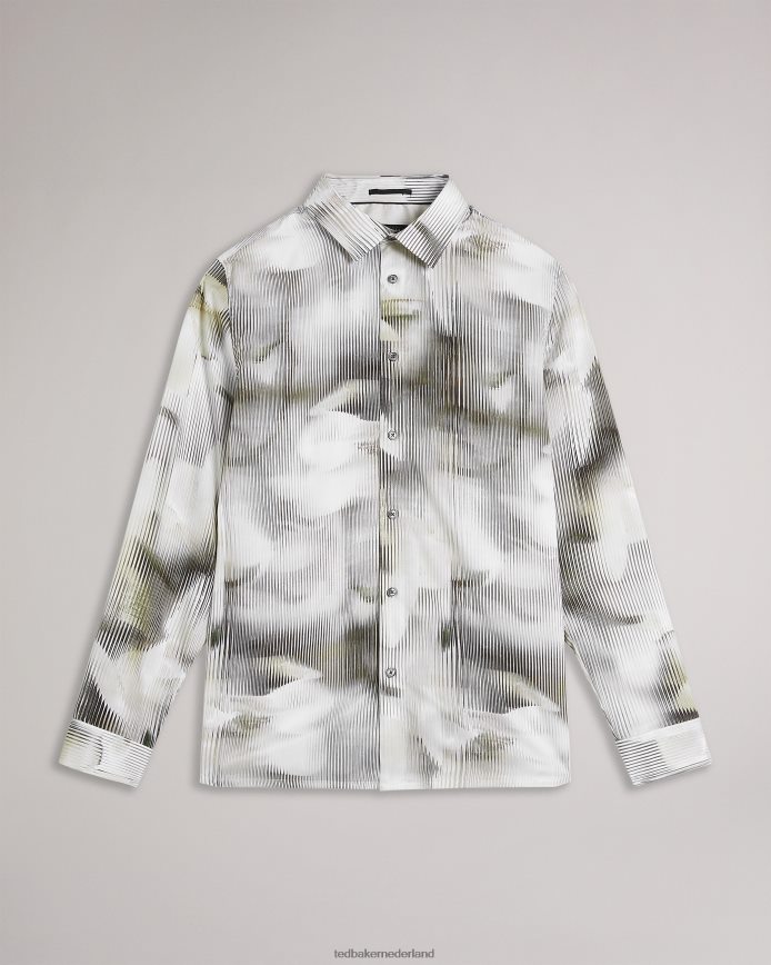 Ted Baker galmoy overhemd met lange mouwen en bloemenprint veelkleurig kleding Heren 6R02N1303