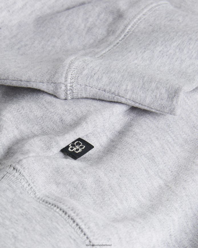 Ted Baker Sonics-trui met lange mouwen en merklogo grijze mergel kleding Heren 6R02N1273