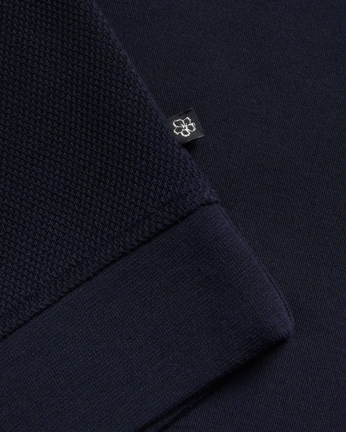 Ted Baker sanot trui met lange mouwen en trechterhals marine kleding Heren 6R02N1292