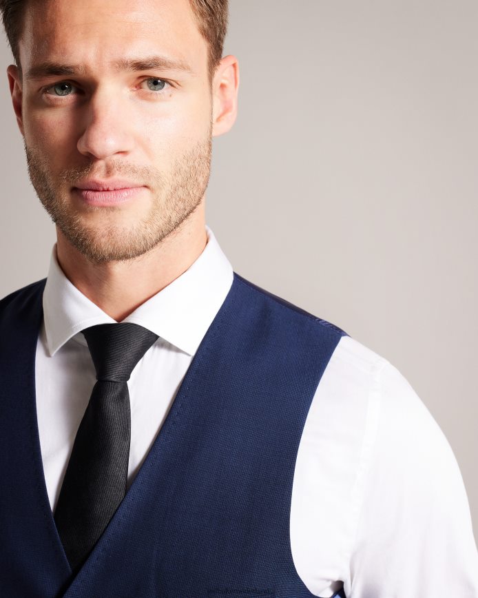 Ted Baker jvwscbl kernvest brt-blauw kleding Heren 6R02N1551