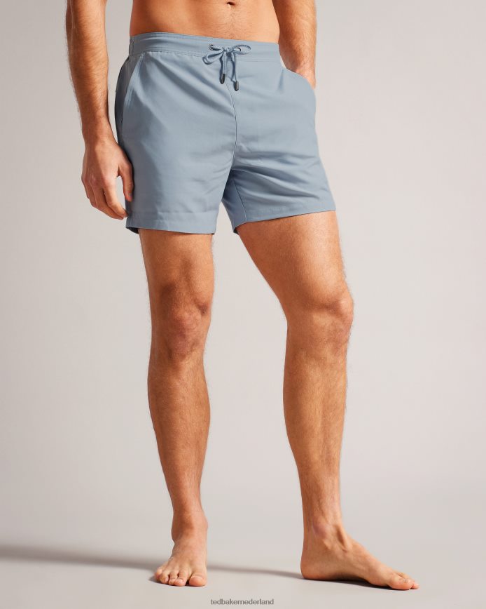 Ted Baker Hiltree effen zwemshort middelblauw kleding Heren 6R02N1394