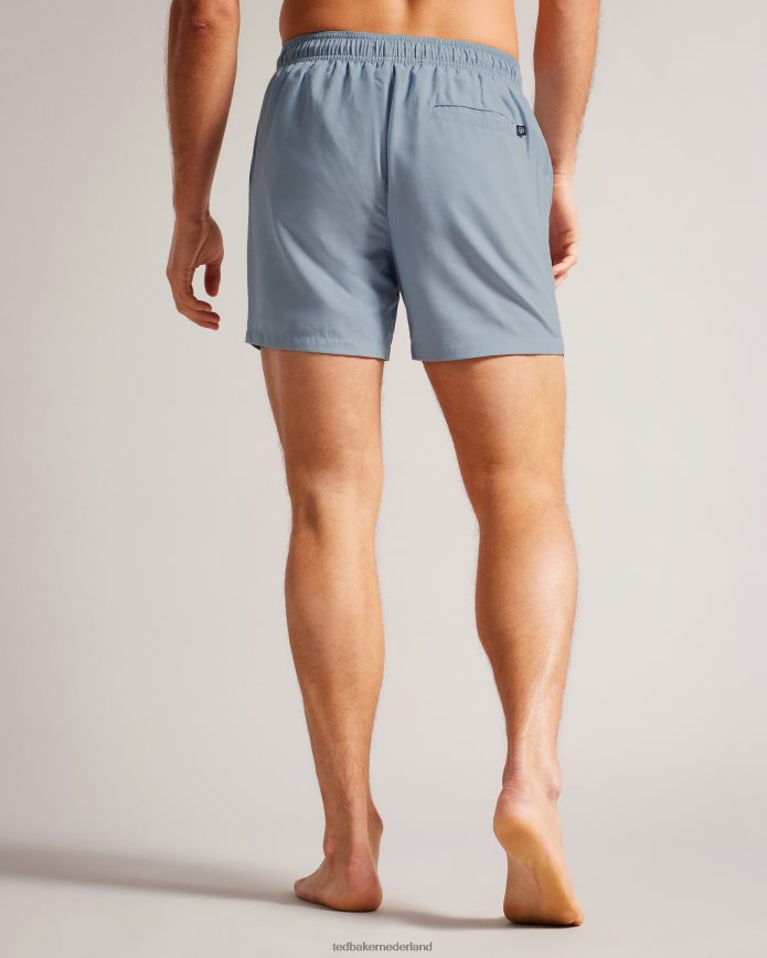 Ted Baker Hiltree effen zwemshort middelblauw kleding Heren 6R02N1394