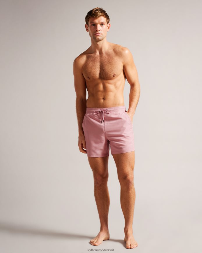 Ted Baker Hiltree effen zwemshort roze kleding Heren 6R02N1470