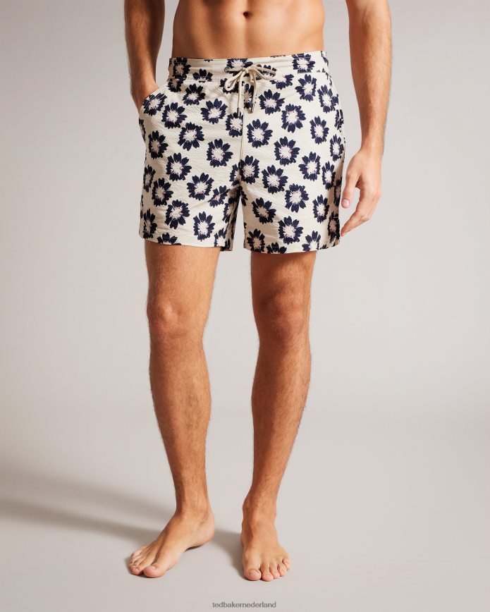 Ted Baker Wikiie zwemshort met bloemenprint steen kleding Heren 6R02N1553
